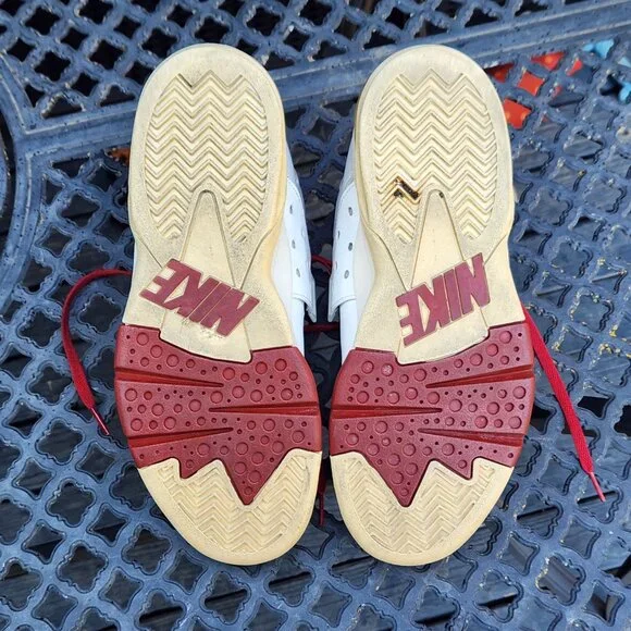 Nike Air Force Max B 'White Varsity Red' (2002) Vintage - Picture 11 of 13